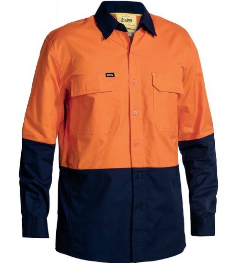 Picture of Bisley, X Airflow™ Hi Vis Ripstop  Shirt